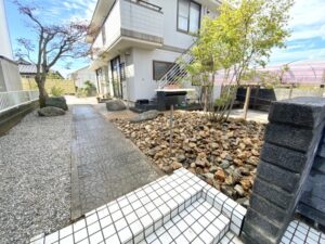 受け継いだ景色を活かし、和モダンへ。手入れの負担を減らした庭リノベーション